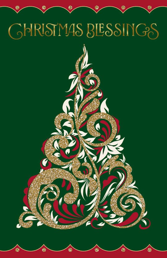 Boxed Card-Christmas-Christmas Blessings-Tree (Pack Of 18) (2024)