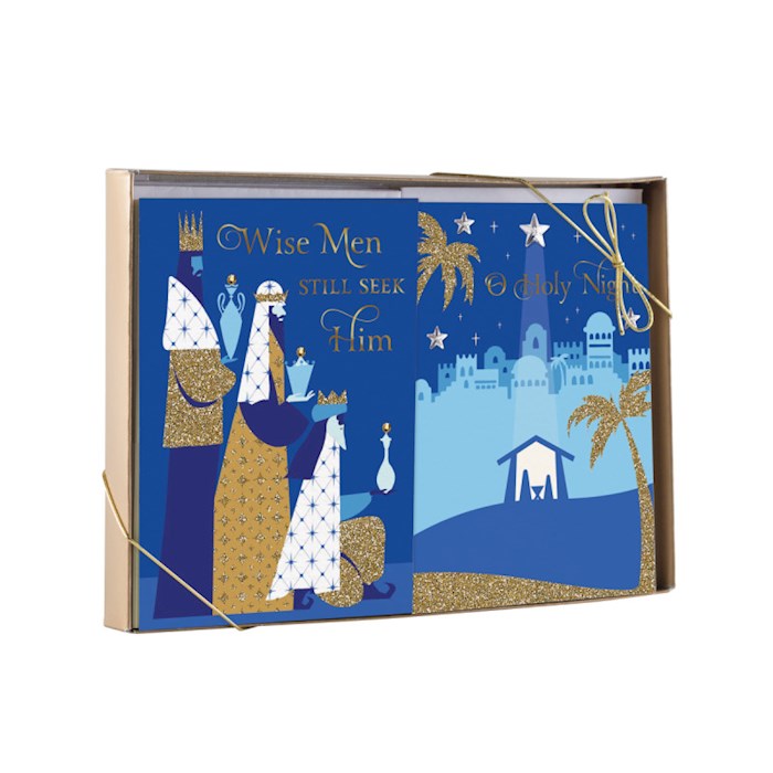 Boxed Card-Christmas-O Holy Night/Dual Pack (Box Of 12)