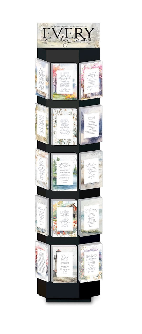 Plaque-Everyday-36 Piece Inspirational Assortment