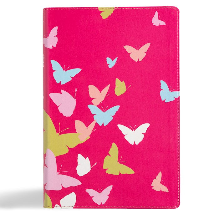 KJV One Big Story Bible-Pink LeatherTouch