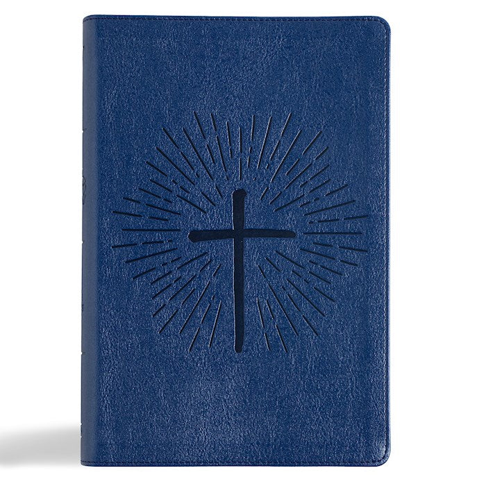 KJV One Big Story Bible-Royal Blue LeatherTouch