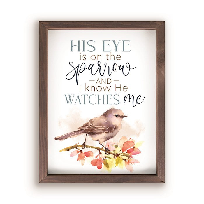 Framed Art-Sparrow (12.75" x 16.75")