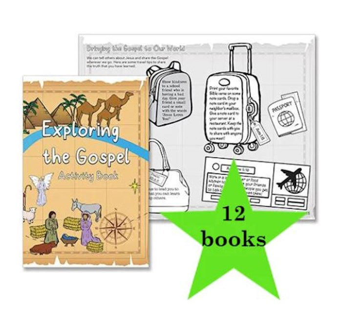 Exploring The Gospel Activity Book (Pack Of 12)