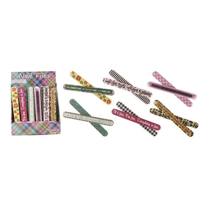 Fingernail File-Jumbo Assortment (Set Of 48)
