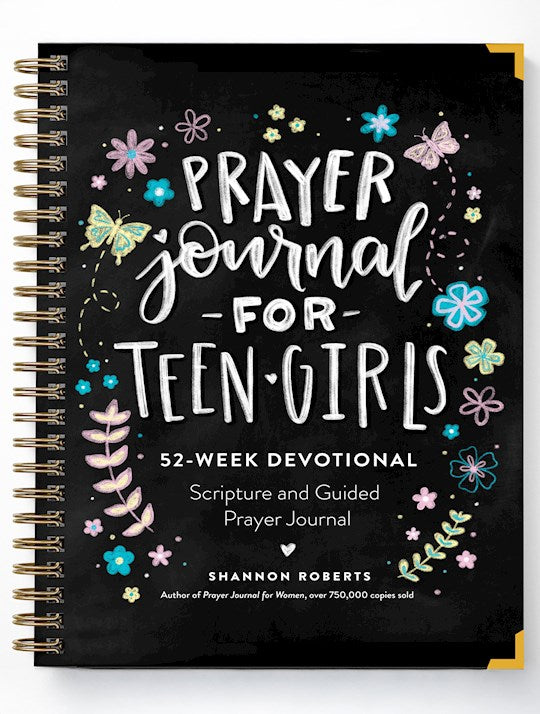 Prayer Journal For Teen Girls-Spiralbound