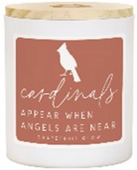 Candle-Cardinals Appear-Grapefruit Glow Scent (11 Oz - 2 Wick)
