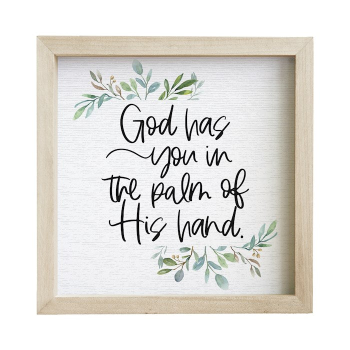 Rustic Frame-God Had You (10" x 10")