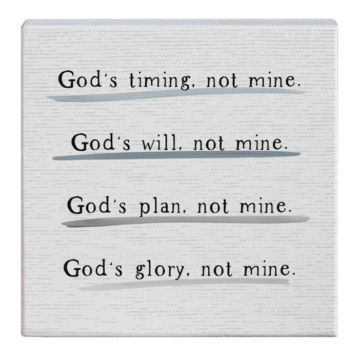 Small Talk Square-God&