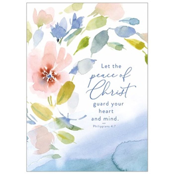 Journal-Gatefold-Heart And Mind Prayer Journal (6-3/4" x 9-3/8")