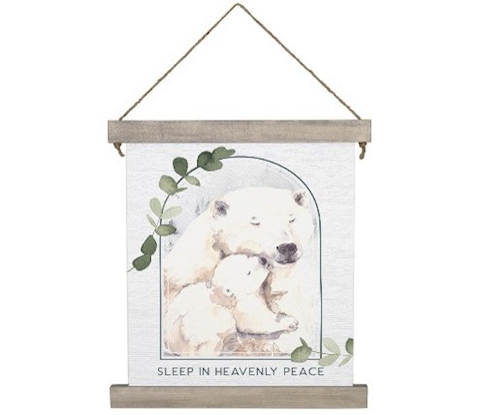 Hanging Canvas-Sleep In Heavenly Peace (10 x 17)