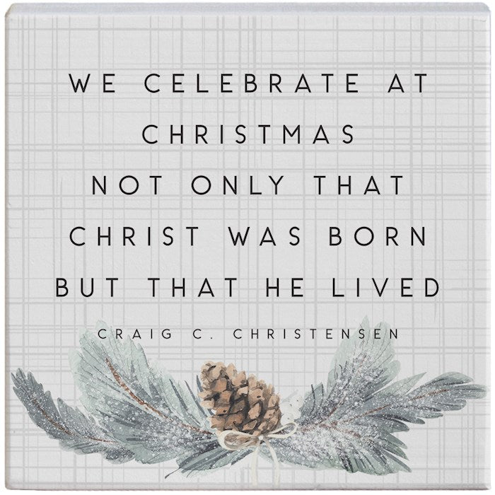 Small Talk Square-We Celebrate (5.25 x 5.25)