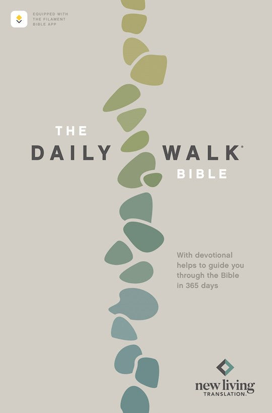 NLT The Daily Walk Bible Filament Enabled-Softcover