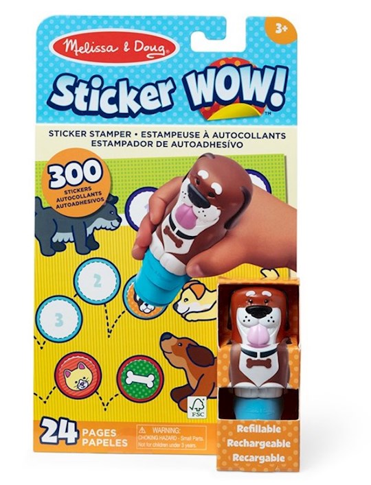 Sticker Wow! Dog w/Book & Stickers (Ages 3+)