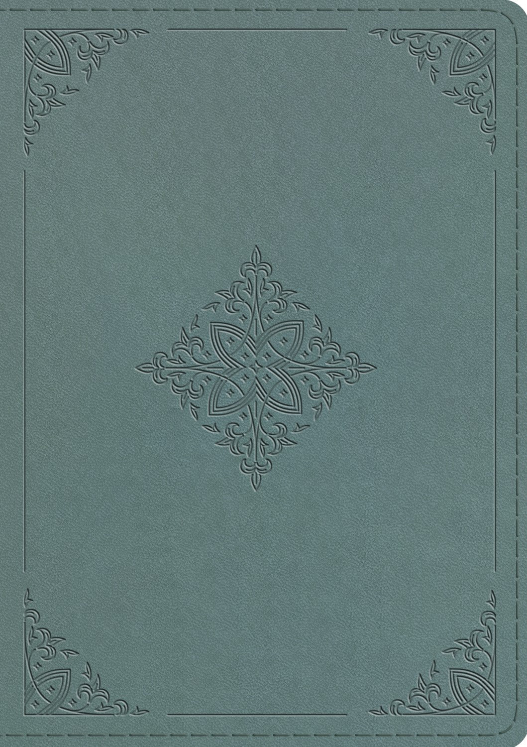 ESV Chronological Bible-Paris Sky Fleur-de-lis Design TruTone