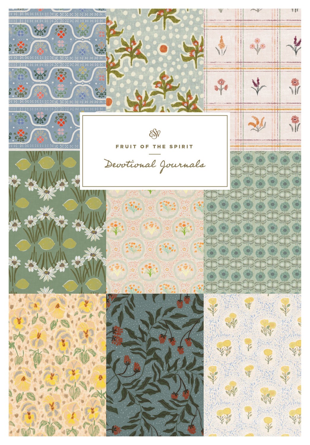 ESV Devotional Journal Fruit of the Spirit Boxed Set (9 Books)