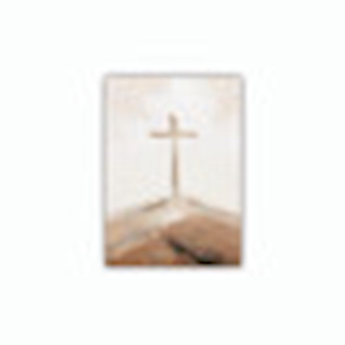 Canvas-Single Cross (5" x 7")