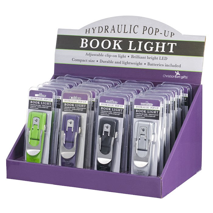 Hydraulic Pop-Up Book Lights Merchandiser (Pack Of 24) (Product Included)