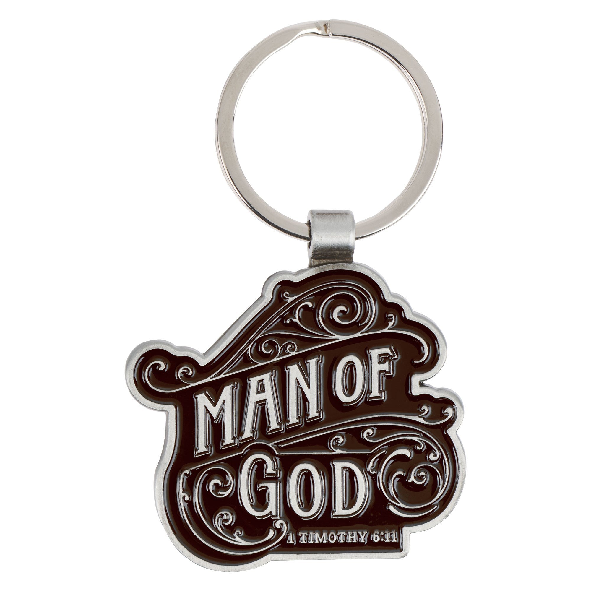 Keychain-Man Of God 1 Tim. 6:11