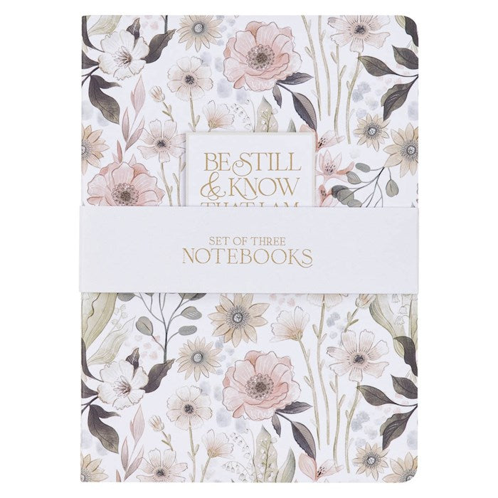 Notebook Set-Be Still Ps. 46:10 (Set Of 3)