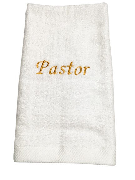 Pastor Towel White