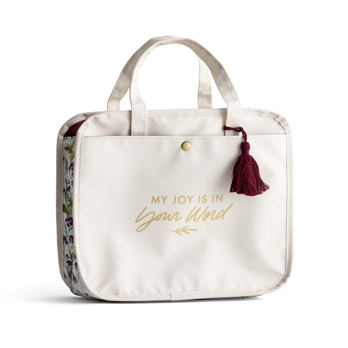 Bible Tote-In Your Word (10"" x 12"" x 4"") (DS