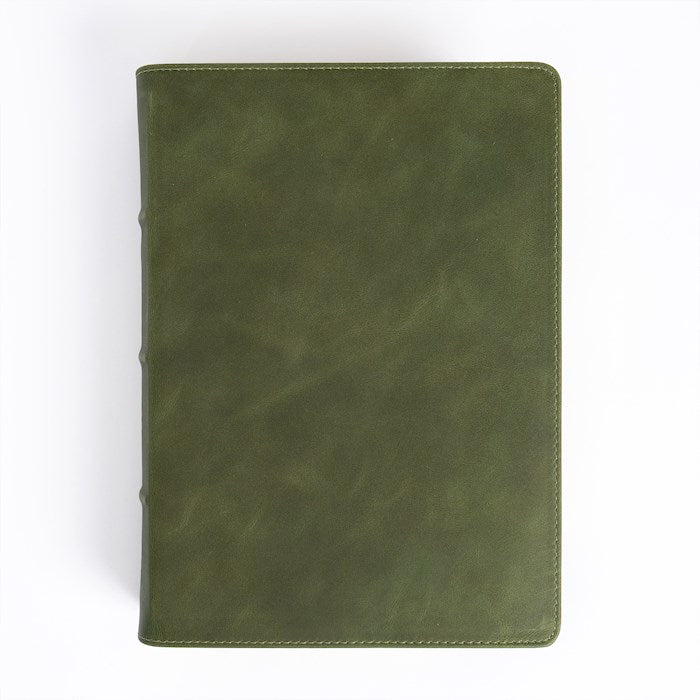 CSB She Reads Truth Bible (Holman Handcrafted Collection)-Olive Premium Calfskin
