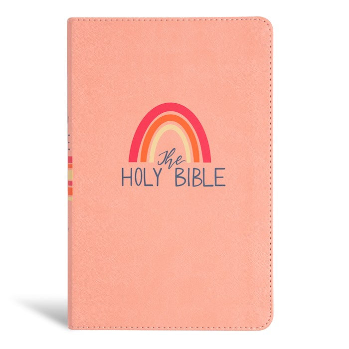 KJV Kids Bible-Peach LeatherTouch