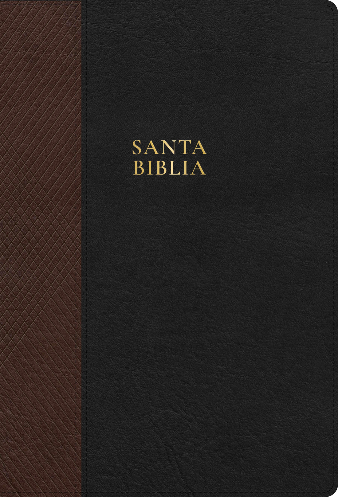 RVR 1960 Biblia Letra Sùper Gigante (RV60 Super Giant Print Bible)-Black & Brown LeatherTouch