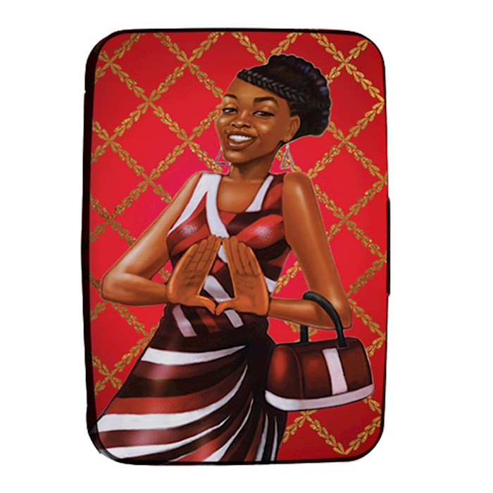 Card Holder-Red