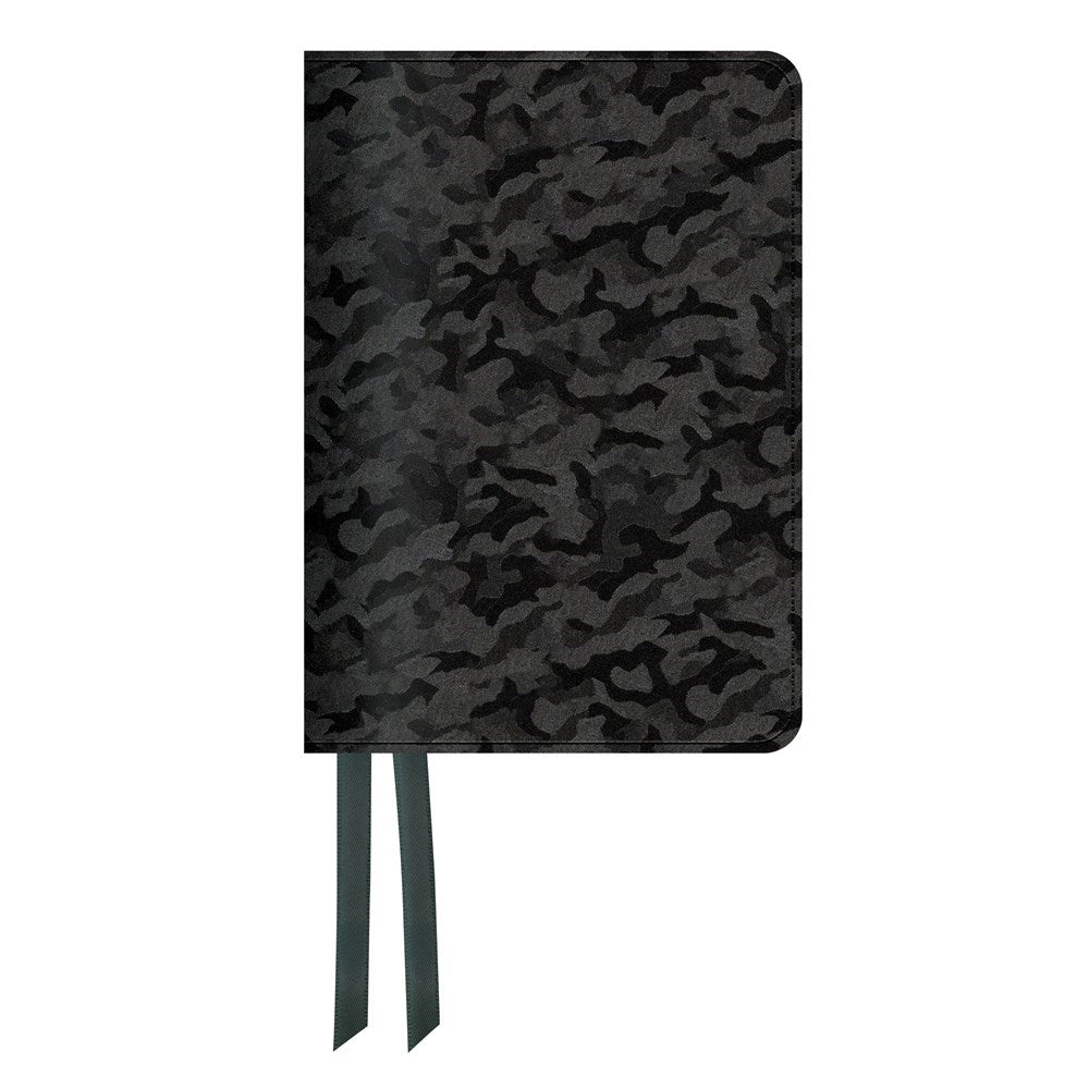 LSB Portable Paragraph Reference Midnight Camo Paste-Down Faux Leather Red Letter Indexed