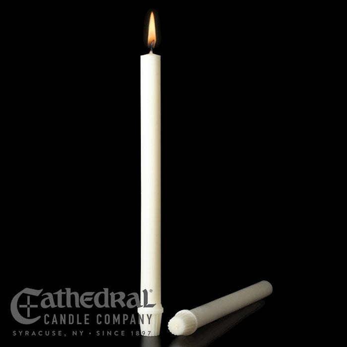 Altar Candle-White Short 2&