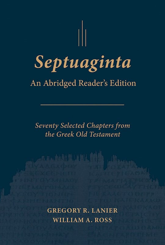 Septuaginta: An Abridged Reader&