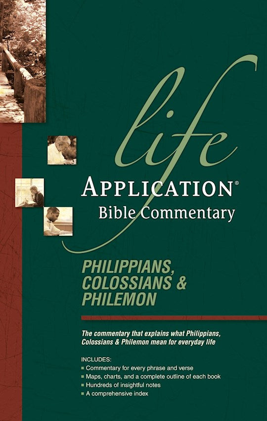 Philippians Colossians & Philemon (Life Application Bible Commentary)