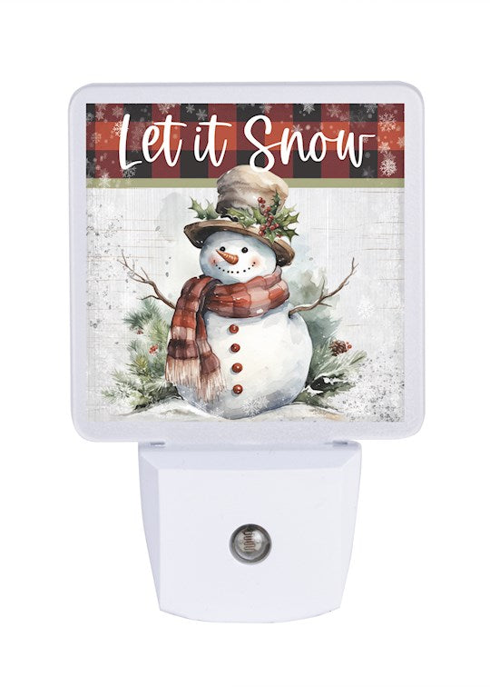 Let Your Light Shine Nightlight-Let It Snow