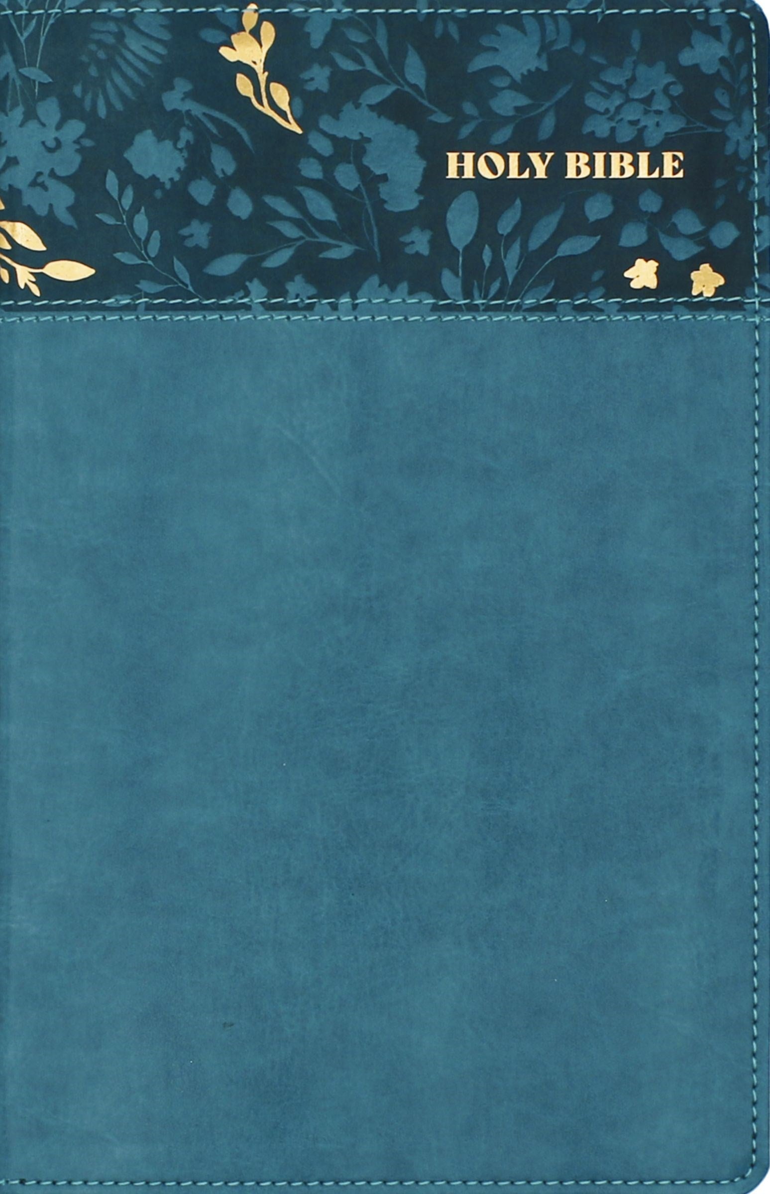 NASB 1995 Personal Size Large Print Bible (Comfort Print)-Teal Leathersoft Indexed