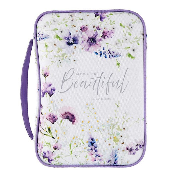 Bible Cover-You Are Altogether Beautiful... (Song Of Sol. 4:7) (6" x 9" x 1.5")