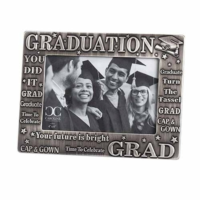 Frame-Graduation Word Art (Holds 4 x 6)