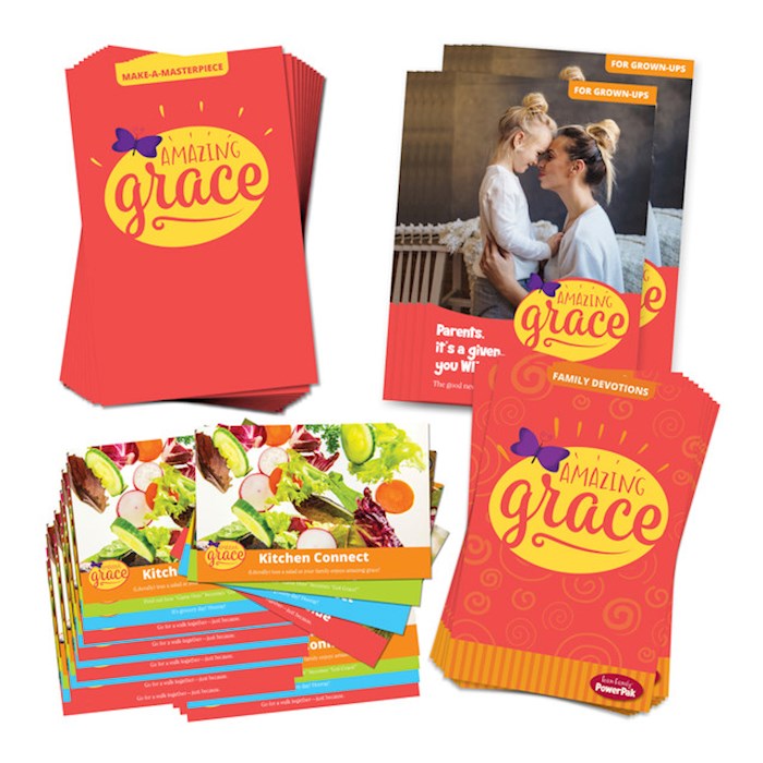Team Family Year 1: Easter/PowerPak-Amazing Grace (Pack Of 10)