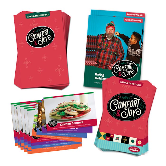 Team Family Year 1: Christmas/PowerPak-Comfort & Joy (Pack Of 10)