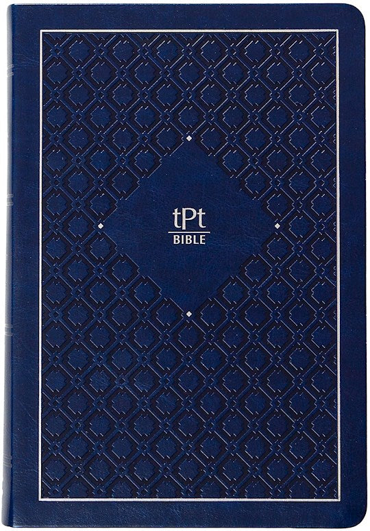 The Passion Translation New Testament w/Psalms Proverbs & Song Of Songs/Giant Print (2020)-Indigo Imitation Leather