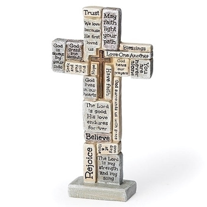 Table Cross Keepsake-Crossword (4.5")
