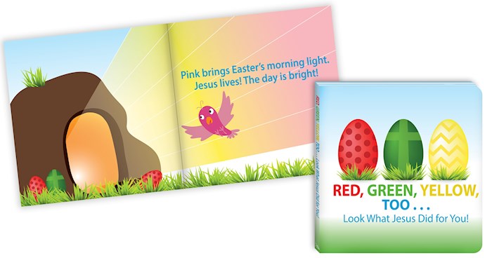 Board Book-Red Green Yellow Too (Pack Of 6)