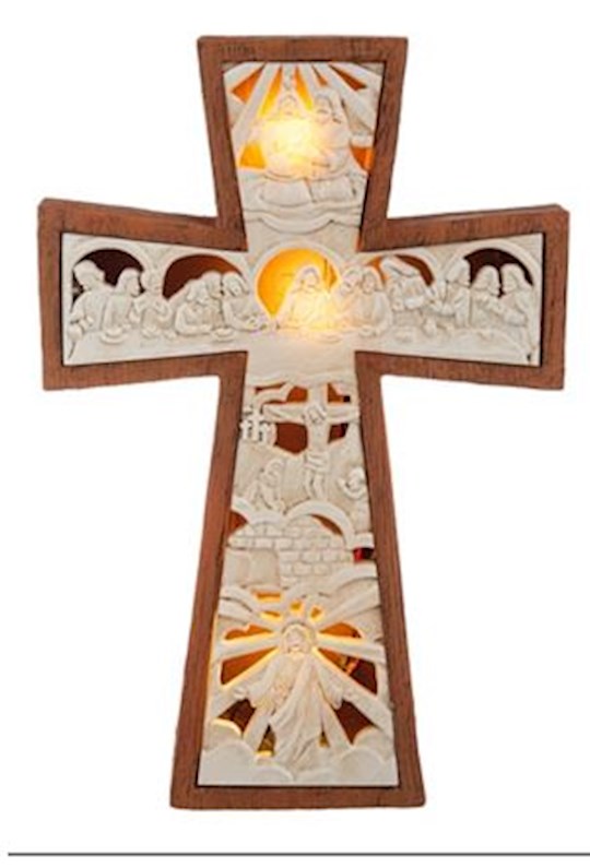 Figurine-Light Up-The Passion Story (6" x 9")