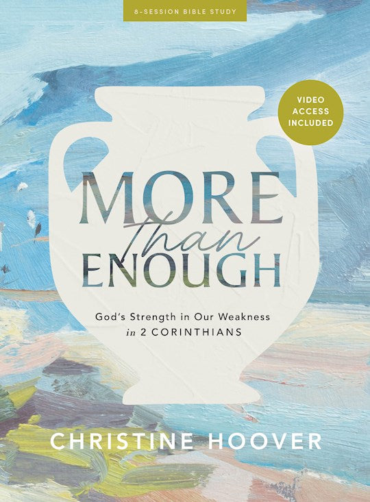 More Than Enough - Bible Study Book With Video Access