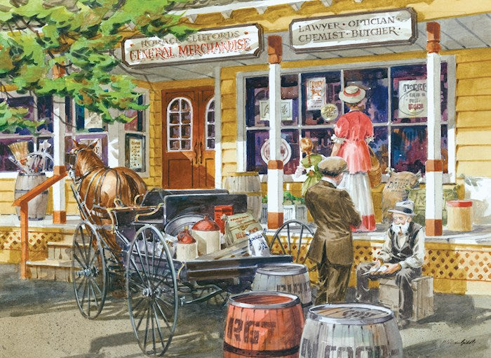 Jigsaw Puzzle-Centre Of The Community W/Poster (1000 Piece Soft Touch)