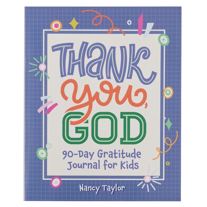 Kid Book Thank you God! 90 Day Gratitude Journal