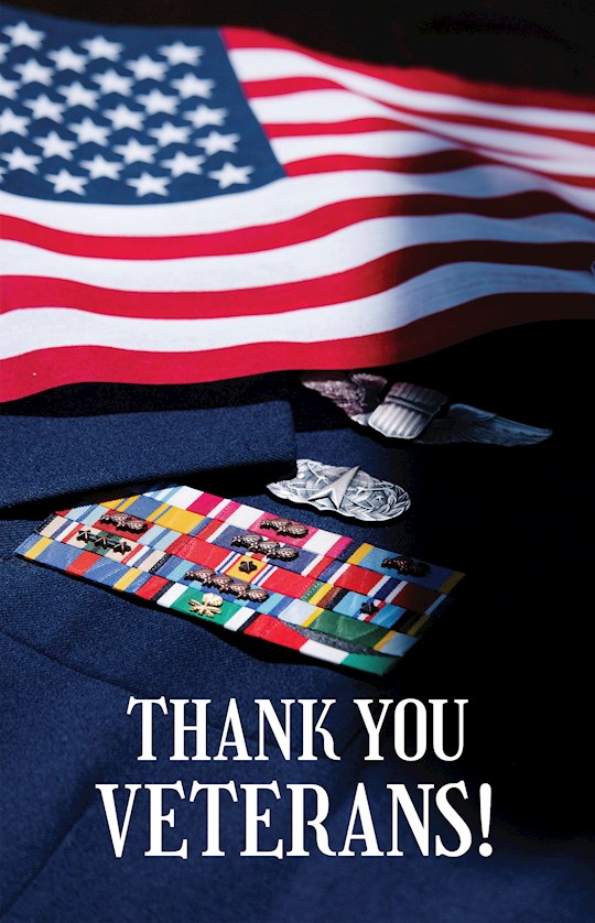 Bulletin-Patriotic: Thank You Veterans! (Pack Of 100)