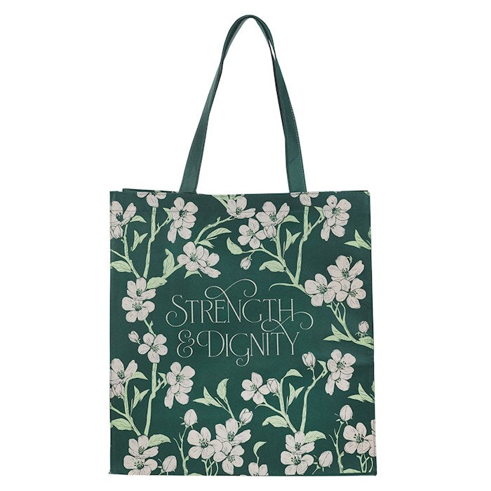 Tote-Strength & Dignity Proverbs 31:25-Green