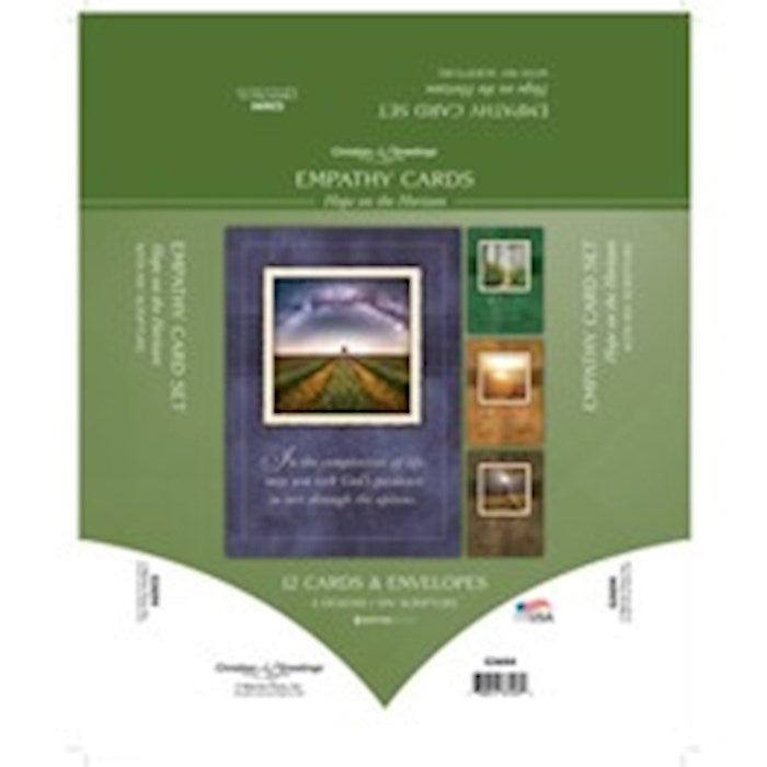 Boxed Card-Hope On The Horizon Assorted Empathy (NIV) (Box Of 12)