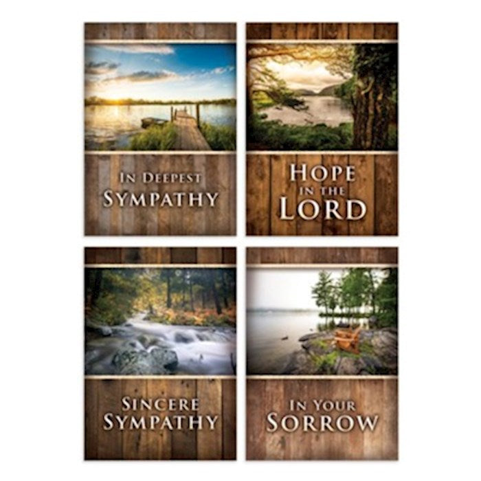 Boxed Card-Hope In The Lord Assorted Sympathy (KJV) (Box Of 12)
